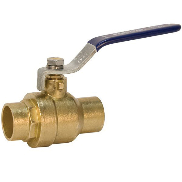 Nibco® Forged Brass 2-Piece Full Port Ball Valve - Solder - -4 to 194 deg F