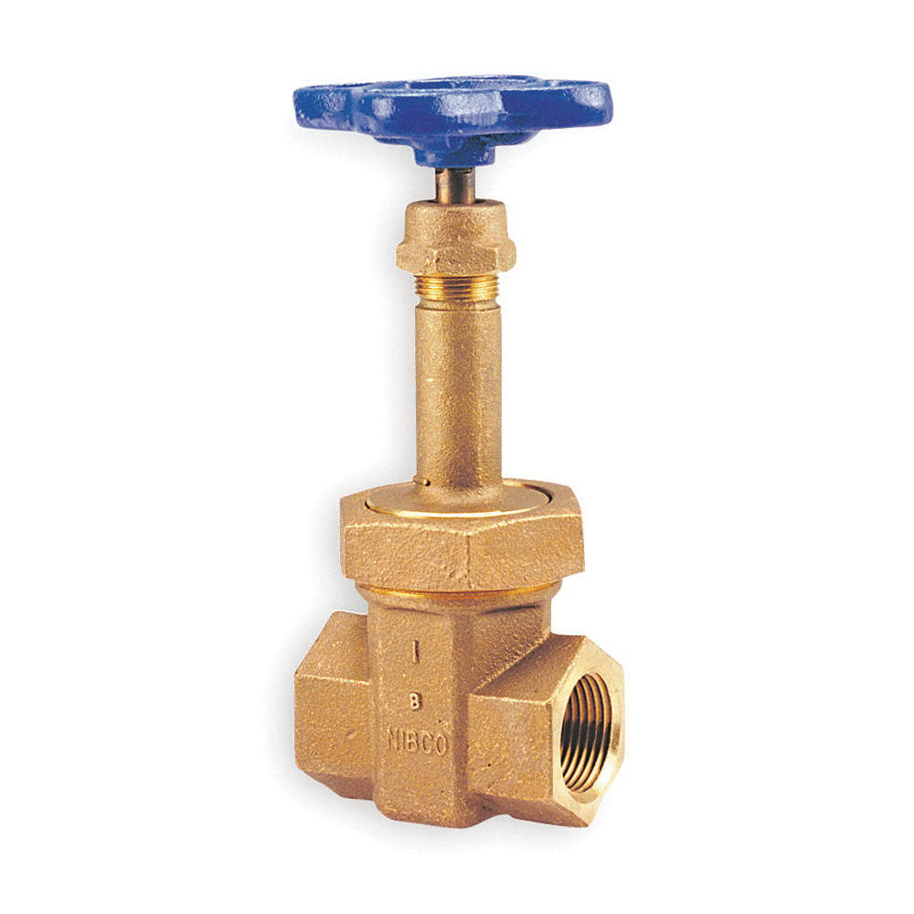 Nibco® Bronze 2-Port Rising Stem Gate Valve, NPT, 600 psi
