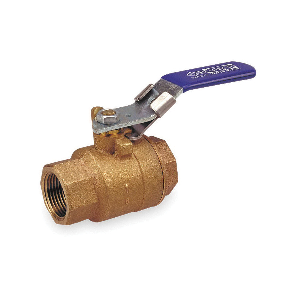 Nibco® Bronze 2-Piece Full Port Ball Valve - FNPT - 600 psi - 180 deg F