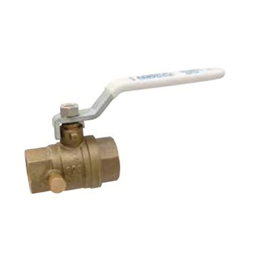 Nibco® Lead Free Forged Brass 2-Piece Full Port Ball Valve, Threaded, 600 psi