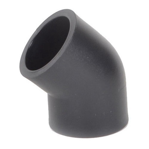 Niron Gray PP-RCT Molded 45 deg Elbow, Socket Fusion