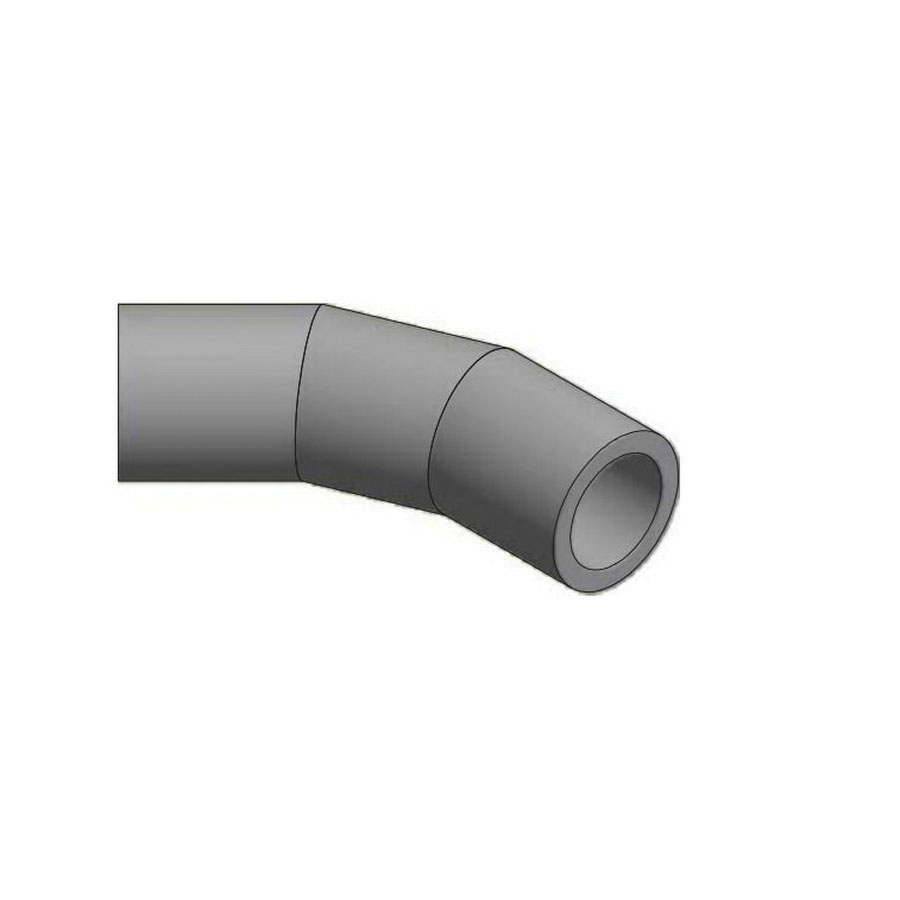 Niron Gray PP-RCT Molded 45 deg Segmented Elbow, Long Spigot