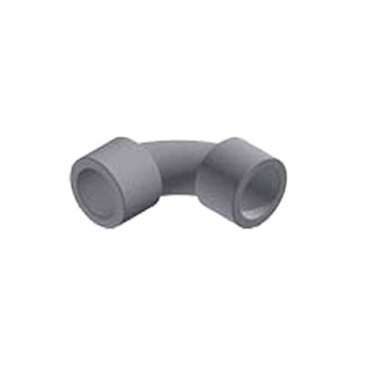 Niron Gray PP-RCT Molded 90 deg Long Radius Elbow, Socket Fusion