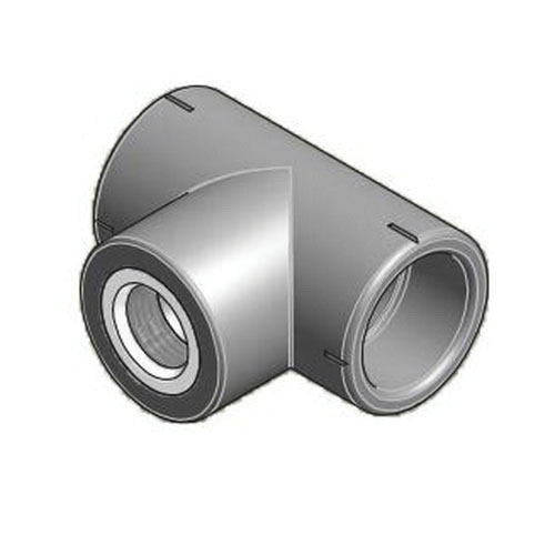 1x3/4 FEM THRD TEE W/NPT & SS-SOCKET FUSION 27NTF3234SSNPT