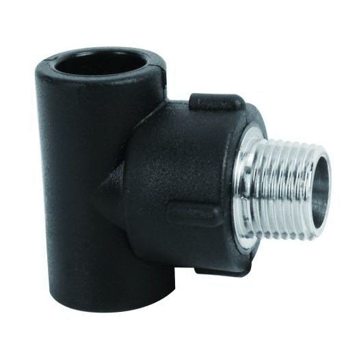 1x3/4 MALE THRD TEE W/NPT & SS-SOCKET FUSION 27NTM3234SSNPT