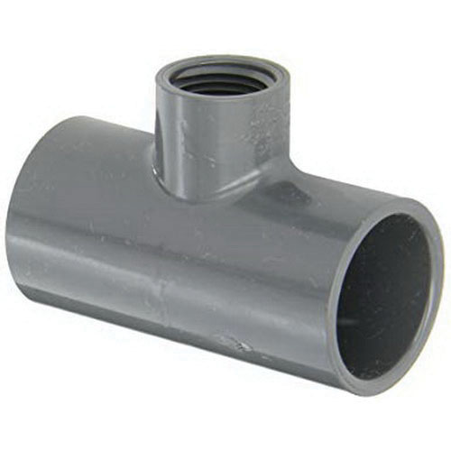 10x10x1-1/2 SDR 11 FEM SIDE FUSION RED TEE LONG SPIGOT (BW) 27NTR1125050F250