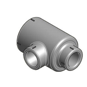 1x1/2x1/2 RED TEE SOCKET FUSION 27NTR322020