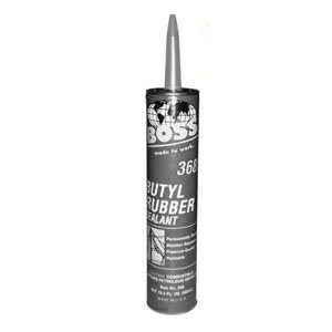 PASCO #1709 10.3 OZ CARTRIDGE BUTYL RUBBER CAULK - WHITE