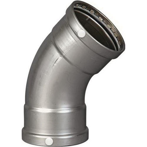 ProPress® XL 304 Stainless Steel 45 deg Elbow, Press, Import