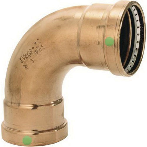 ProPress® XL-C Copper 90 deg Close Turn Elbow, Press, Import