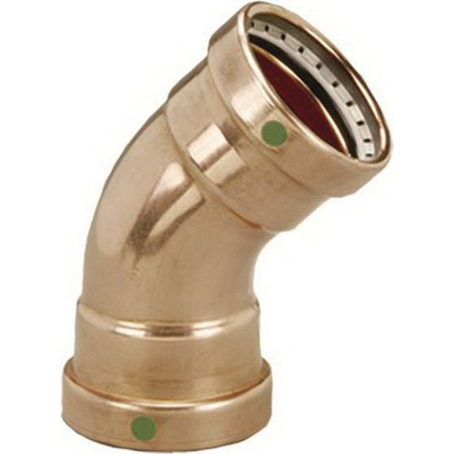ProPress® XL-C Copper 45 deg Elbow, Press, Import