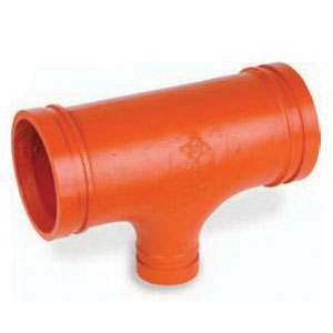 12x12x1 COOPLOK 65RT PAINTED GROOVED RED TEE (GLOBAL)
