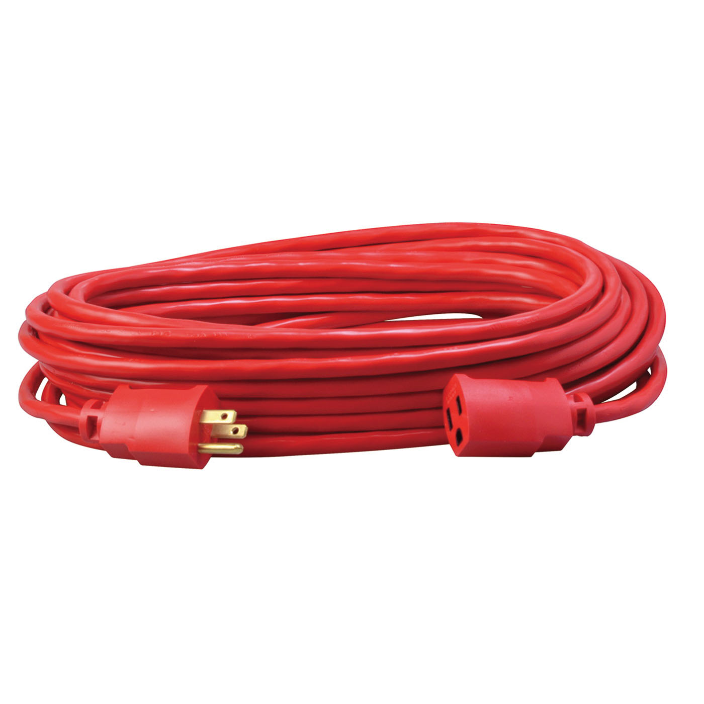 50' RED OUTDOOR EXTENSION CORD 14GA 3COND SJTW 125V 15A SOUTHWIRE 2408SW8804