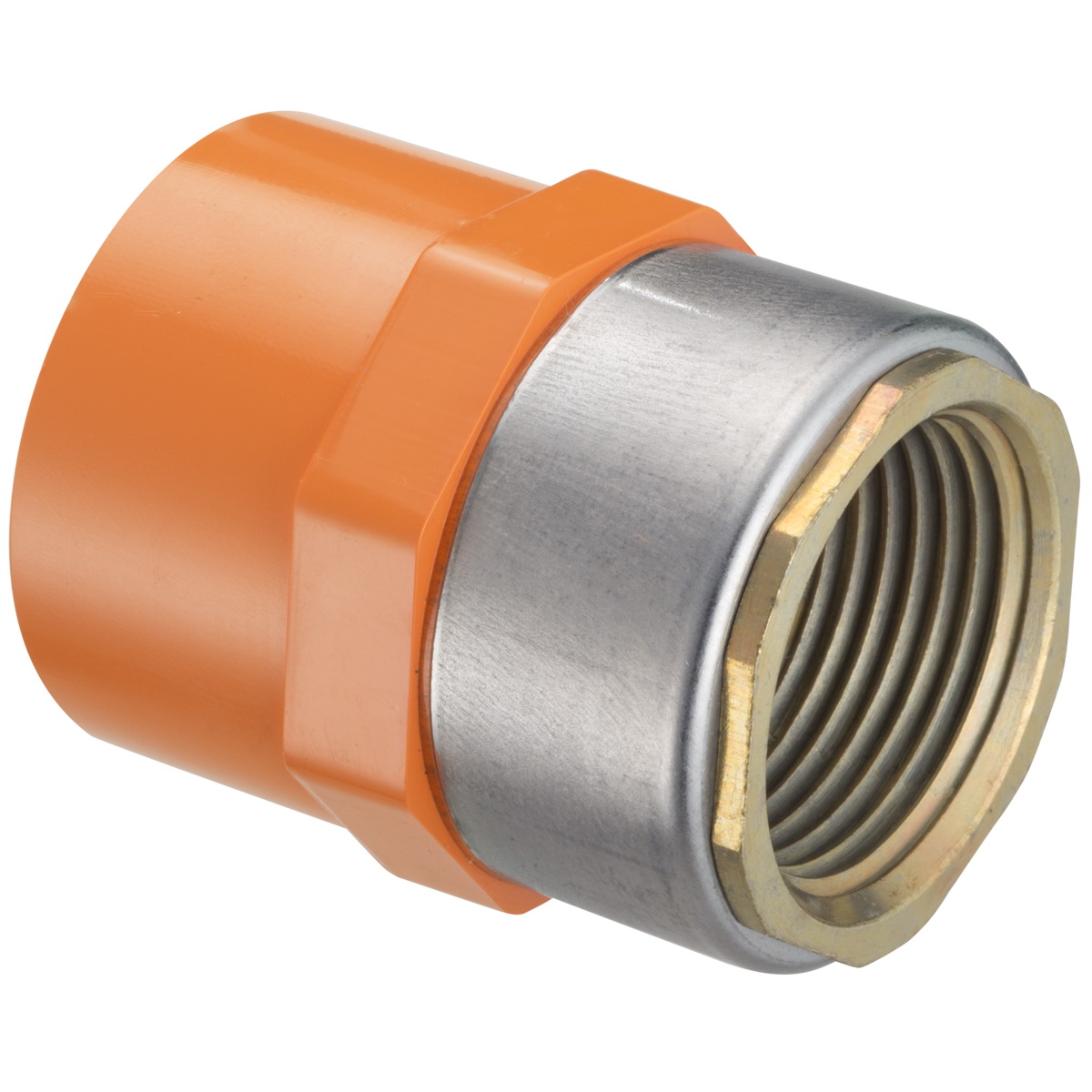 Spears® FlameGuard® Orange CPVC Molded Standard Adapter, Socket x FIPT