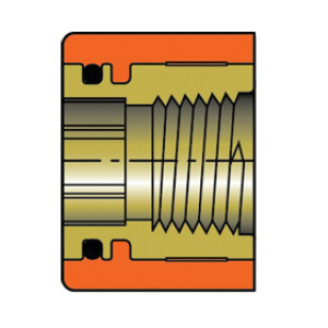 1x1/2 FLAMEGUARD 4238-130BR CPVC BUSH W/ BRASS THRD INSERT (SPIGOTxBRASS FIPT)