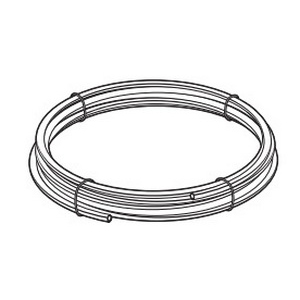 Spears® EverTUFF® CPVC SCH 40 Molded Coiled Pipe, 100 ft, Domestic