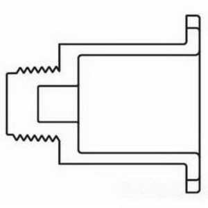 1/2 FLAMEGUARD FTP-005GS CPVC TEST PLUG FOR TORQUESAFE FITTINGS - FOR PRESSURE TESTING ONLY