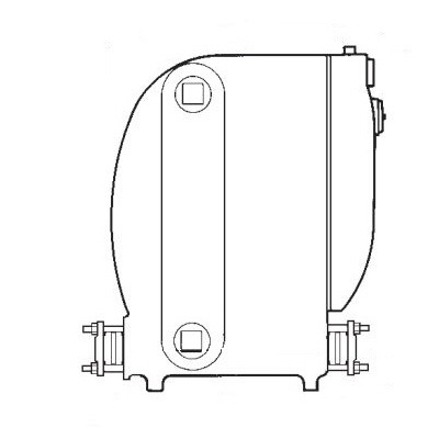 1-1/2 SARCO PPEC PUMP CI W/SS CHK VLV 70612