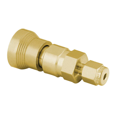1/4 TUBE TYLOK BRASS INSTRUMENTATION QUICK-CONNECT BODY 0.2CV B-QC4-B-400