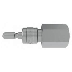 1/4 TYLOK SS QUICK CONNECT FEMALE PIPE STEM (SINGLE END SHUTOFF) SS-QC4-S-4F
