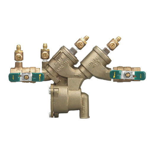 WATTS® LF919QT-S-AG Cast Copper Silicon Alloy Reduced Pressure Zone Assembly - Female Threaded - 175 psi - 33 - 180 deg F