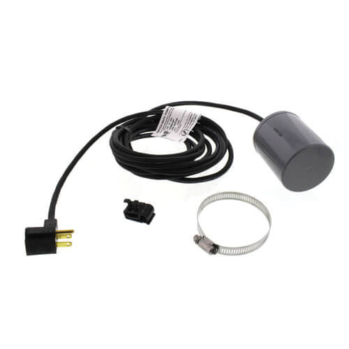 ZOELLER 10-0034 SINGLE PIGGYBACK VARIABLE LEVEL FLOAT SWITCH : 15' CORD w/PLUG, 115V 1PH 13AMPS